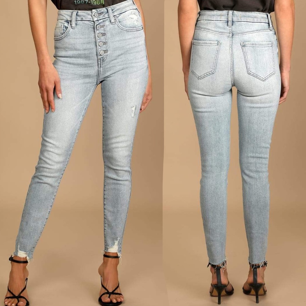 Eunina Kendall Small Talk Denim Jeans